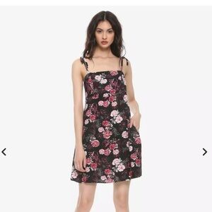 Hot Topic floral skull dress